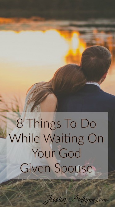 8 Things To Do While Waiting On Your God Given Spouse. I really needed to hear this! It's easy to get so focused on finding a partner that we loose sight of growing our relationship with Jesus. Everything on this list of things to do while waiting on a Godly spouse are 100% Biblically based. Every Christian single needs to read this article!