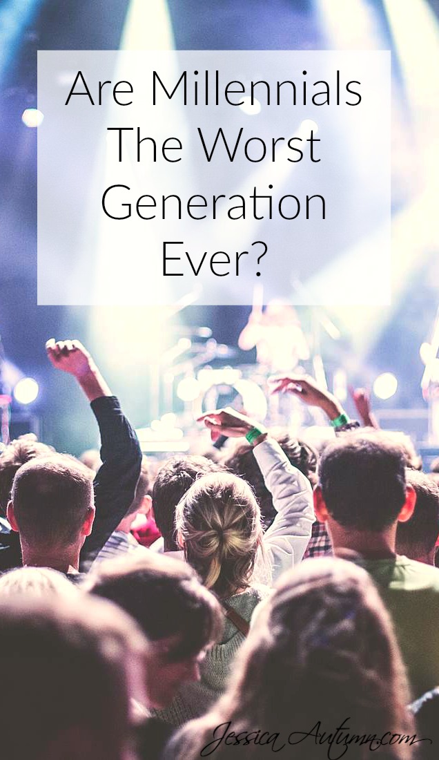 Are Millennials The Worst Generation Ever? I couldn't agree more! There are so many lazy and entitled young people these days. It's easy to think of all of them being like that but there are some amazing millennials mixed in the bunch. Such a refreshing perspective on this very important issue in our society.
