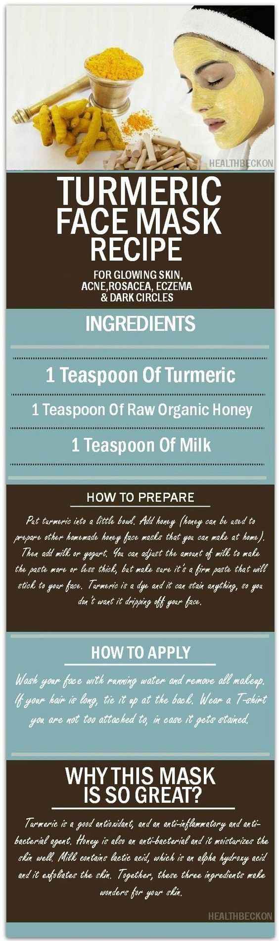 Turmeric Face Mask Recipe