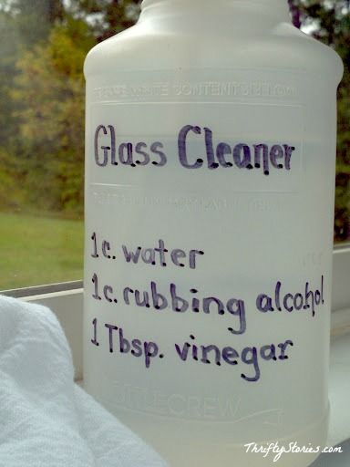 3 Ingredient Glass cleaner Recipe