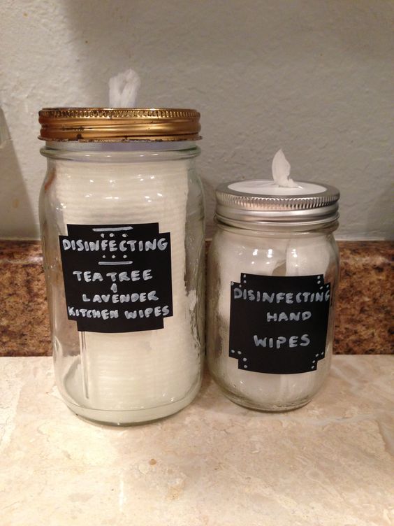 DIY Hand And Kitchen Disinfecting Wipes