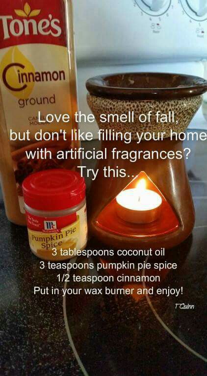 DIY wax burner scent idea