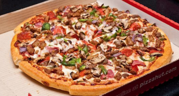 Pizza Hut healthy fast food restaurant menu items