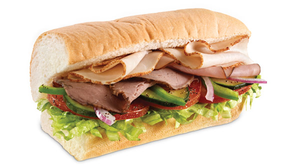 Subway Healthy Fast Food Restaurant Menu Items