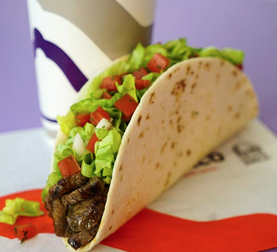 Taco Bell Healthy Fast Food Restaurant Menu Items