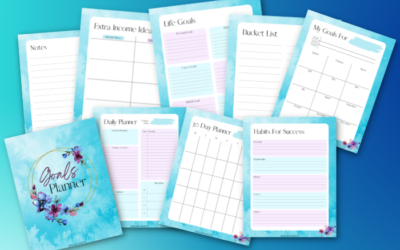 New Years Goal Planner Free Printables